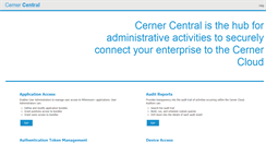 Desktop Screenshot of cernercentral.com